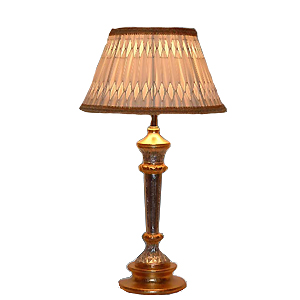 Elegant simple crystal table lamp