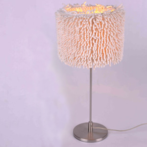 table lamp cotton flannel shade AT7871