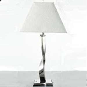 Metal simple table lamp for reading study room