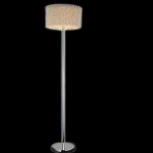 floor lamp with soft cloth nap-1. floor lamp with soft cloth nap 2.finished:plating satin nickel 3.material:iron and cloth with soft nap