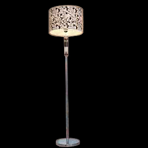 special floor lamp-1.special floor lamp 2.Item No.:AF8026 3.material:iron and fabric 4.finished:plating chrome