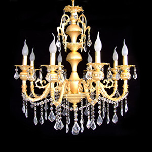 Candle crystal pendant lamp-1.New design, good price  2.Leisure area decorative hanging lamp