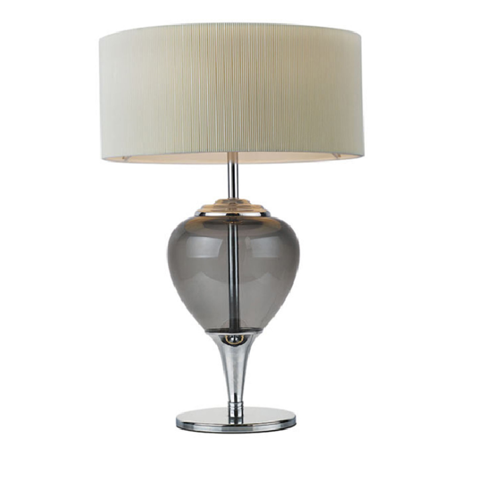 Modern Black Fabric Table Lamp DT050