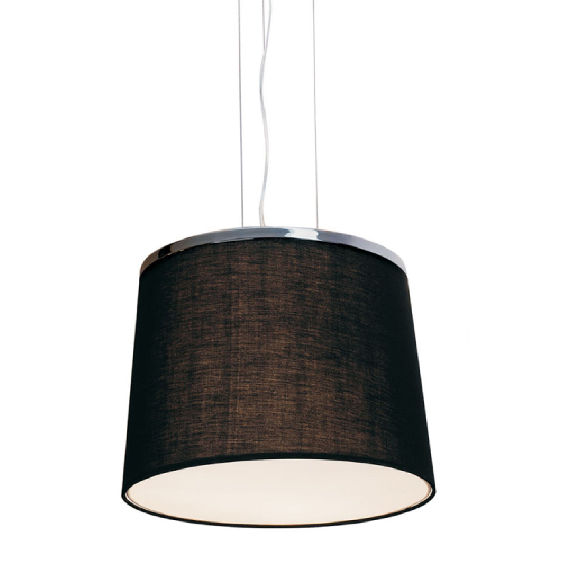 Chandelier with fabric shade DP184-BK