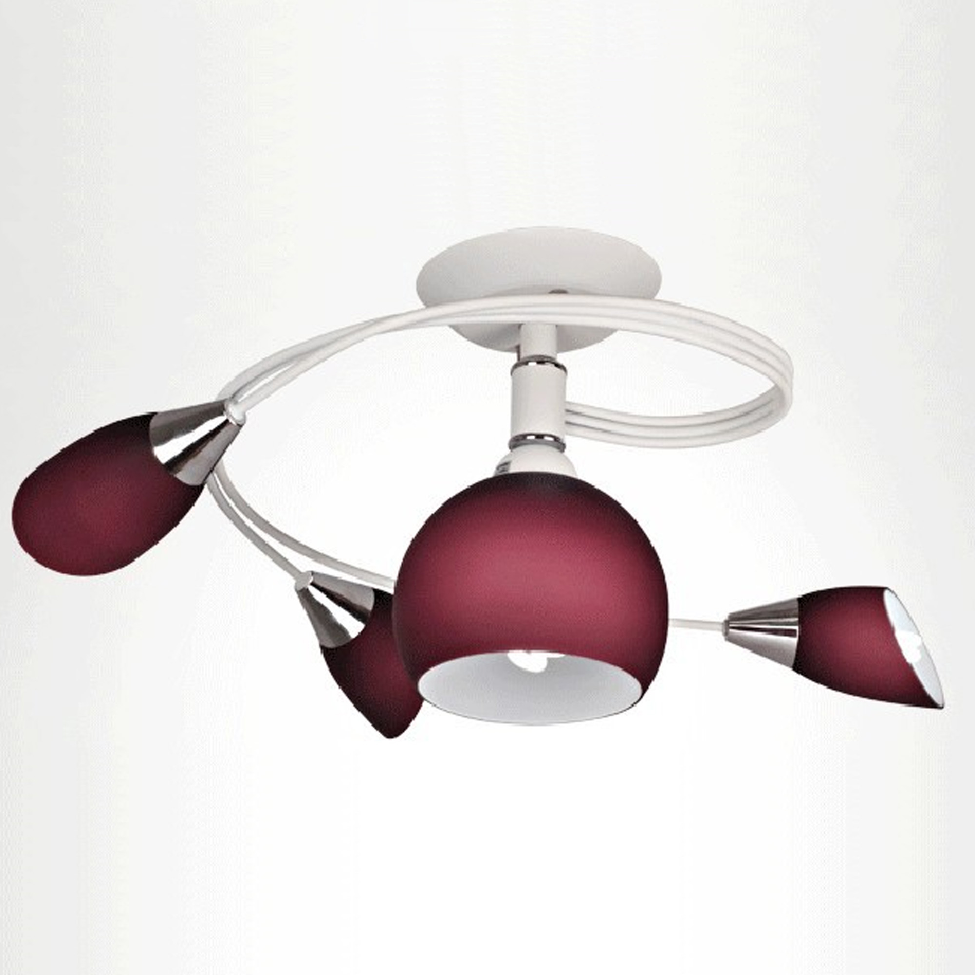 New color glass ceiling lamp HL-9526-4X