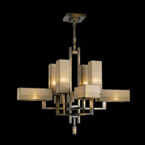 antique brass chandelier DP279