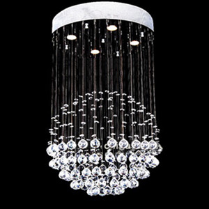 Round shape crystal curtain lamp ald-xds-29010