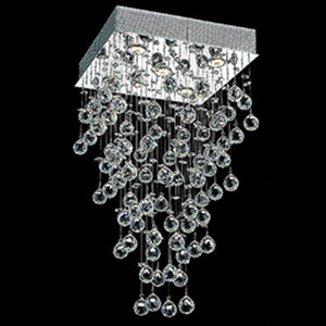 Square curtain crystal lamp ALD11-024