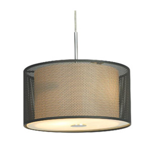 pendant lamp with two layers shade DP803-1306015GD