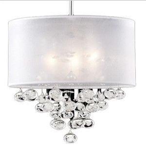 pendant lamp with decorative crystal DP802-140632