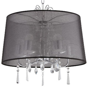pendant lamp with black shade DP805-1310527