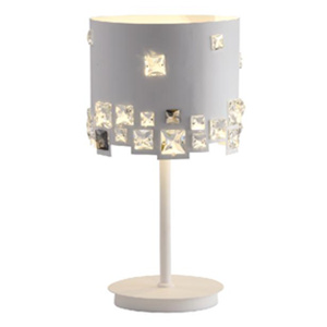 table lamp with White metal and  crystal DT901-1310002