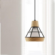 1  light simple Pendant lamp wood dinning lighting residential decoration lamp  dining room pendant light