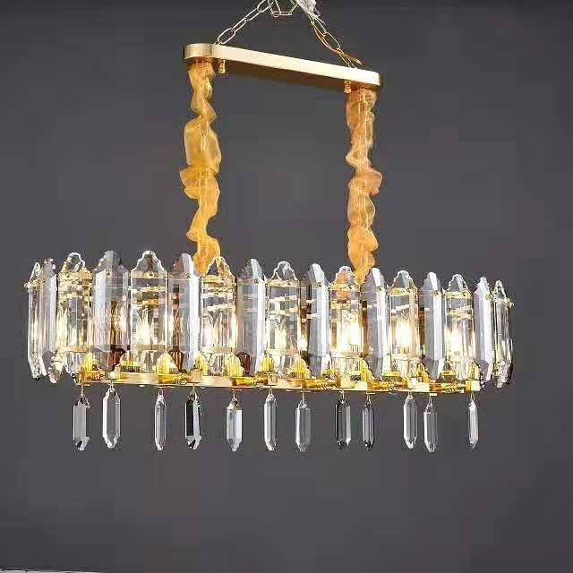 postmodern style  restaurant crystal chandelier  lamp creative personality bar room light  rural glass lighting