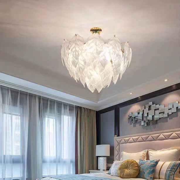 Postmodern  chandelier lamp creative personality living room light simple dining room villa luxury droplight