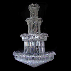 big crystal pendant lamp