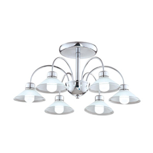 Ceiling lamp with glass shade DP818-LD13536B